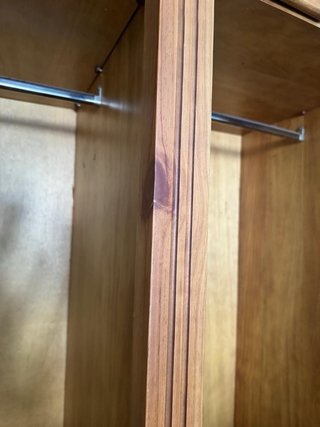 Armario de madera maciza. Restauración!