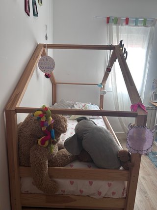 Cama nido casita 90x190cm