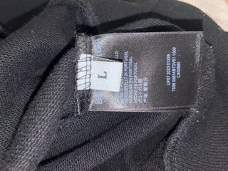 Sudadera Balenciaga Negra Logo Rojo bordado todo