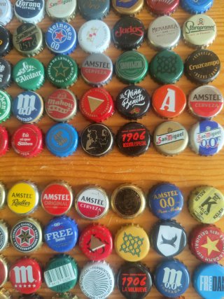 160 Chapas Corona Diferentes + 18 de Regalo