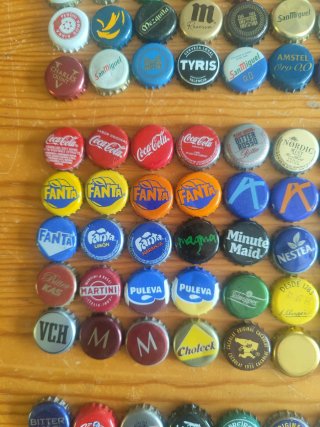 160 Chapas Corona Diferentes + 18 de Regalo