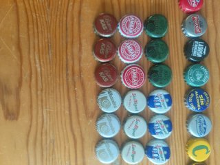 160 Chapas Corona Diferentes + 18 de Regalo