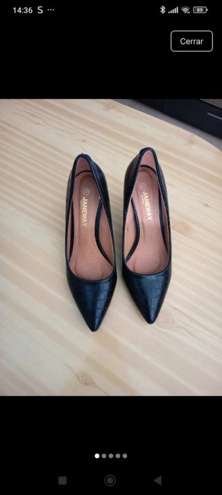 Zapatos de tacón JANEWAY negros talla 37