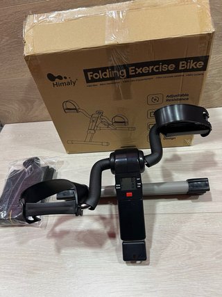 Bicicleta Ejercicio Himaly Plegable LCD