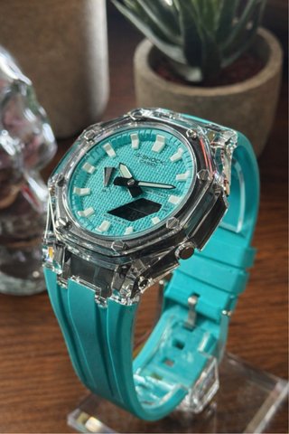 Reloj G-Shock Transparente Turquesa