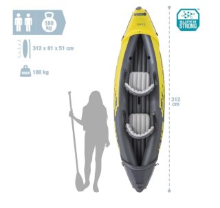 Kayak inflable K2 Explorer