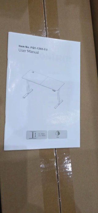 Mesa FQ1W-1260-EU Plata/Blanca