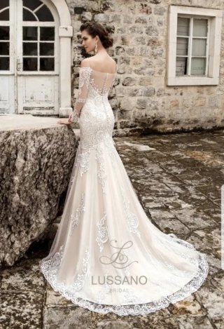 Vestido de Novia Lussano Bridal Blanco