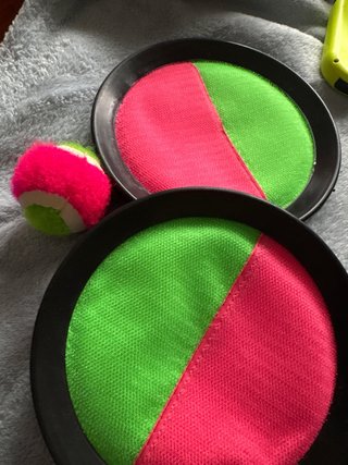 Juguete de disco con velcro