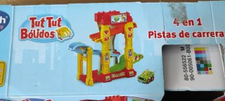 Pistas de Carreras 4 en 1 VTech Tut Tut Bólidos