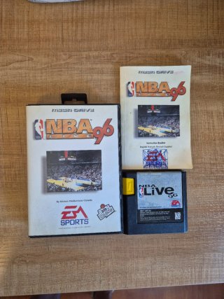NBA Live 96 Mega Drive EA Sports