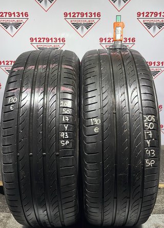 205 50 17 Y PIRELLI RUEDA AL 90% VIDA UTIL