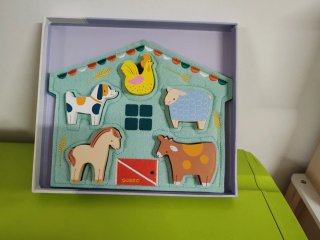Puzzle Djeco Mowy Granja