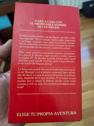 El abominable hombre de las nieves
