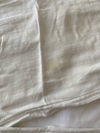 Pantalones de lino blancos