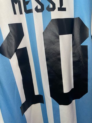 Maglia Argentina Messi Coppa del Mondo 2022