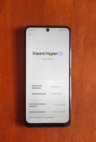 Xiaomi Redmi Note 11 128GB Negro