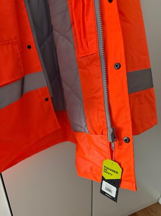 Parka Naranja Reflectante