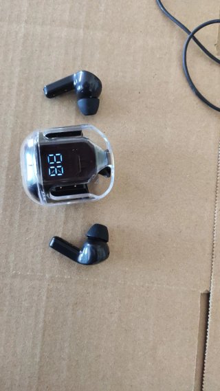 Auriculares Bluetooth con pantalla LED