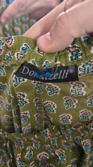 Vestido largo verde para vacaciones, corte ingles