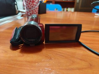 Videocámara Sony Handycam DCR-SX65E Roja