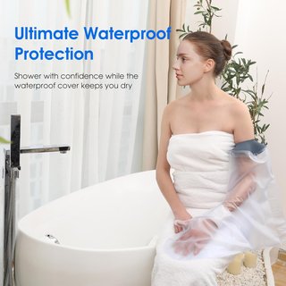Funda impermeable brazo ducha protector