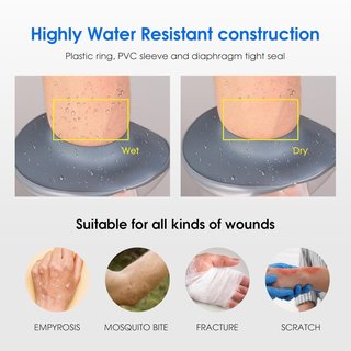 Funda impermeable brazo ducha protector