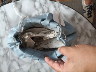 Bolso azul Terranova