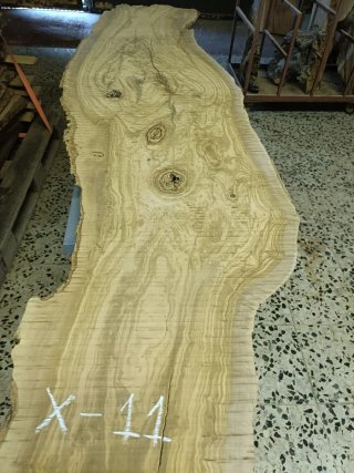 Tablón de olivo 200x35/45x45