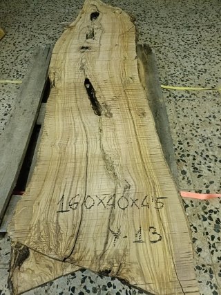 Tablón de olivo 200x35/45x45