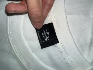 Camiseta Stüssy Blanca