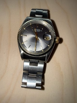 ROLEX DATEJUST 1601 (1973) DIAL GRIS RARO – OYSTER