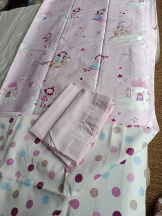 Funda nórdica infantil princesas y castillos