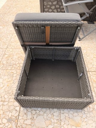 2 Sillones/Puffs Exterior Gris “ikea Sollerön”