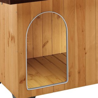 Ferplast caseta perro madera resistente exterior