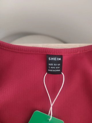 Conjunto SHEIN Top y Shorts Verano Talla L