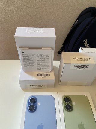 Airpods pro3 2025 / iphon17 256 Gb /casco airpods