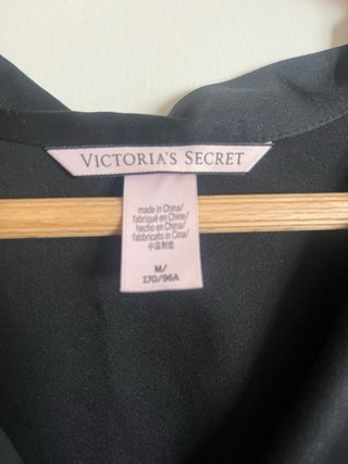 Pijama Victoria's Secret Negro