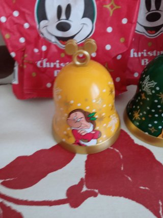 Set 3 campanelle Disney Conad Natale 2025
