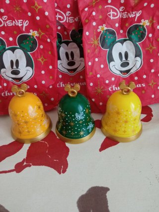Set 3 campanelle Disney Conad Natale 2025