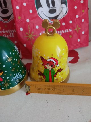 Set 3 campanelle Disney Conad Natale 2025