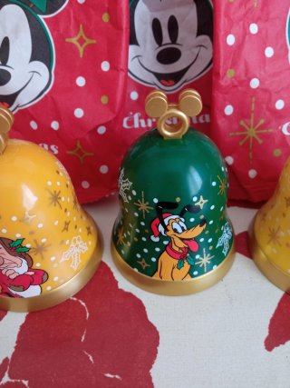 Set 3 campanelle Disney Conad Natale 2025