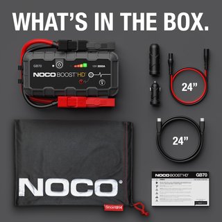 NOCO Boost GB70 arrancador batería portátil