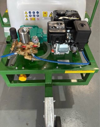 Sulfatadora 600L con enrollador