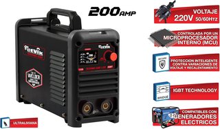 CEVIK PRO CE-TECHNO200LCD soldador inverter 200A