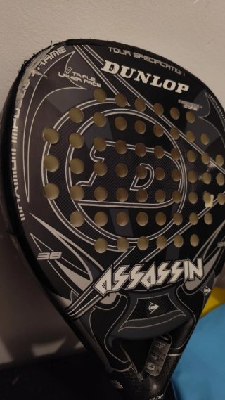 Lote 2 Palas Padel Dunlop y Bullpadel + Funda