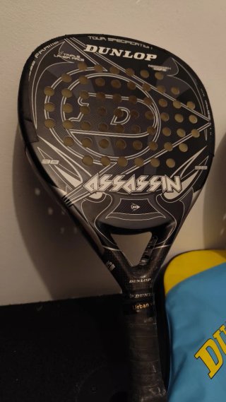 Lote 2 Palas Padel Dunlop y Bullpadel + Funda