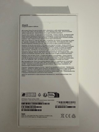 iPhone 15 128GB 86% Batería