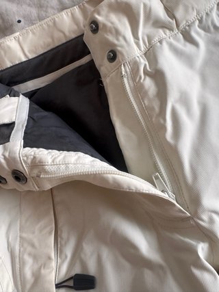 Pantaloncini da sci Salomon donna beige