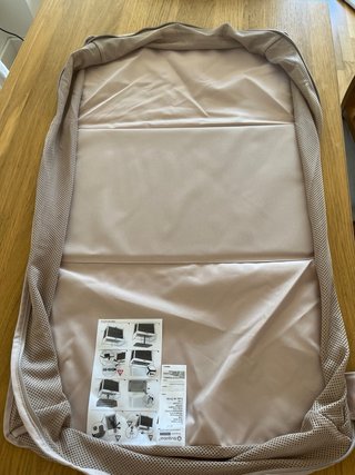 Cuna de viaje Bugaboo Stardust + mochila